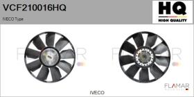 HQ VCF210016HQ - Embrague ventilador