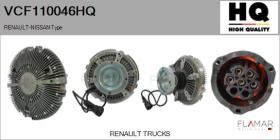 HQ VCF110046HQ - Embrague ventilador
