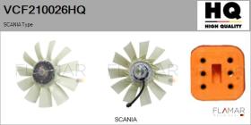 HQ VCF210026HQ - Embrague ventilador