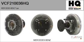 HQ VCF210036HQ - Embrague ventilador