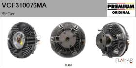 MAN NEOPLAN VCF310076MA - EMBRAGUE VENTILADOR RADIADOR