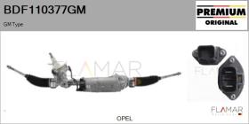 GM BDF110377GM - Engranaje de dirección GM Type