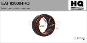 HQ EAF820004HQ - Estator, alternador DENSO Type 12V 86mm 111mm 27mm