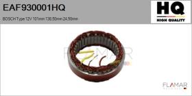HQ EAF930001HQ - ESTATOR NUEVO BOSCH Type 12V 101,00mm 138,50mm 24,50mm