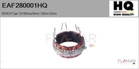 HQ EAF280001HQ - ESTATOR NUEVO BOSCH Type 12V 60Amp 94,00mm 128,00mm 22,00mm