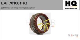 HQ EAF701001HQ - ESTATOR NUEVO BOSCH Type 12V 70Amp 94,00mm 128,00mm 27,50mm