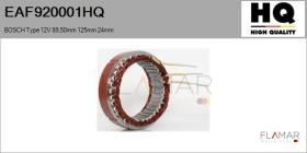 HQ EAF920001HQ - ESTATOR NUEVO BOSCH Type 12V 89,50mm 125,00mm 24,00mm
