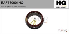 HQ EAF630001HQ - ESTATOR NUEVO BOSCH Type 12V 89,50mm 125,00mm 26,00mm