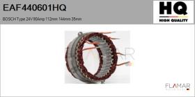 HQ EAF440601HQ - ESTATOR NUEVO BOSCH Type 24V 90Amp 112,00mm 144,00mm 35,00mm