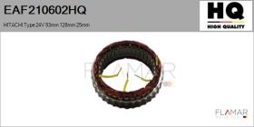 HQ EAF210602HQ - ESTATOR NUEVO HITACHI Type 24V 93,00mm 128,00mm 25,00mm