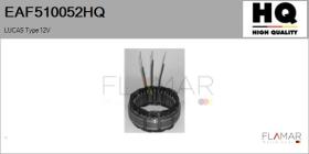 HQ EAF510052HQ - ESTATOR NUEVO LUCAS Type 12V