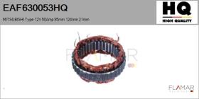 HQ EAF630053HQ - ESTATOR NUEVO MITSUBISHI Type 12V 50Amp 95,00mm 124,00mm 21,
