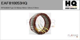 HQ EAF810053HQ - ESTATOR NUEVO MITSUBISHI Type 12V 90Amp 100,00mm 129,00mm 27
