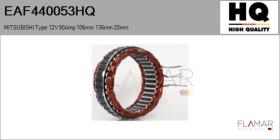 HQ EAF440053HQ - ESTATOR NUEVO MITSUBISHI Type 12V 90Amp 106,00mm 136,00mm 20
