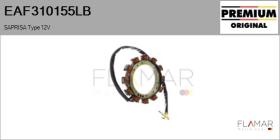 SAPRISA EAF310155LB - ESTATOR NUEVO ORIG. SAPRISA Type 12V
