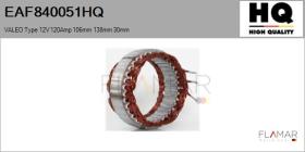 HQ EAF840051HQ - ESTATOR NUEVO VALEO Type 12V 120Amp 106,00mm 138,00mm 30,00m