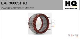 HQ EAF360051HQ - ESTATOR NUEVO VALEO Type 12V 150Amp 106,00mm 135,00mm 33,00m