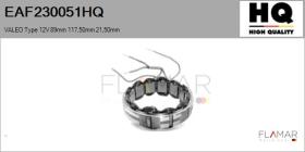 HQ EAF230051HQ - ESTATOR NUEVO VALEO Type 12V 89,00mm 117,50mm 21,50mm