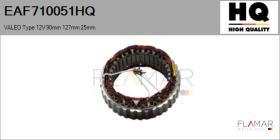 HQ EAF710051HQ - ESTATOR NUEVO VALEO Type 12V 90,00mm 127,00mm 25,00mm