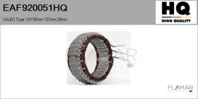 HQ EAF920051HQ - ESTATOR NUEVO VALEO Type 12V 90,00mm 127,00mm 29,00mm
