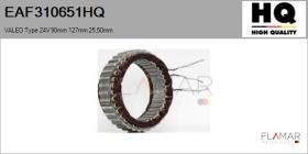 HQ EAF310651HQ - ESTATOR NUEVO VALEO Type 24V 90,00mm 127,00mm 25,50mm