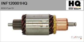 HQ INF120001HQ - INDUCIDO NUEVO BOSCH Type 12V