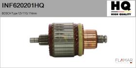 HQ INF620201HQ - INDUCIDO NUEVO BOSCH Type 12V 11G 114,00mm