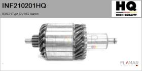 HQ INF210201HQ - INDUCIDO NUEVO BOSCH Type 12V 19G 144,00mm