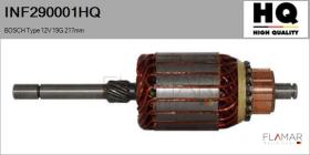 HQ INF290001HQ - INDUCIDO NUEVO BOSCH Type 12V 19G 217,00mm