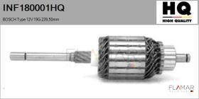 HQ INF180001HQ - INDUCIDO NUEVO BOSCH Type 12V 19G 239,50mm
