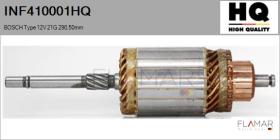 HQ INF410001HQ - INDUCIDO NUEVO BOSCH Type 12V 21G 290,50mm