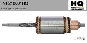 HQ INF240001HQ - INDUCIDO NUEVO BOSCH Type 12V 21G 334,50mm