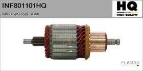 HQ INF801101HQ - INDUCIDO NUEVO BOSCH Type 12V 23G 146,00mm