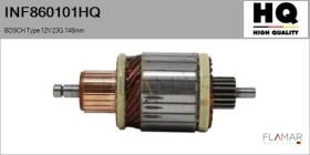 HQ INF860101HQ - INDUCIDO NUEVO BOSCH Type 12V 23G 148,00mm
