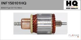 HQ INF150101HQ - INDUCIDO NUEVO BOSCH Type 12V 23G 149,00mm