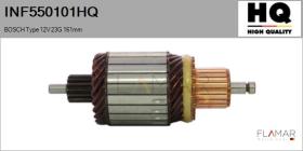 HQ INF550101HQ - INDUCIDO NUEVO BOSCH Type 12V 23G 161,00mm