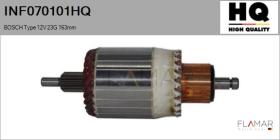HQ INF070101HQ - INDUCIDO NUEVO BOSCH Type 12V 23G 163,00mm