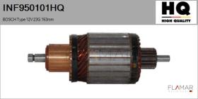 HQ INF950101HQ - INDUCIDO NUEVO BOSCH Type 12V 23G 163,00mm