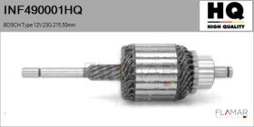 HQ INF490001HQ - INDUCIDO NUEVO BOSCH Type 12V 23G 215,50mm