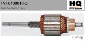 HQ INF040001HQ - INDUCIDO NUEVO BOSCH Type 12V 23G 221,50mm