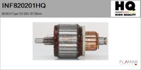HQ INF820201HQ - INDUCIDO NUEVO BOSCH Type 12V 28G 107,50mm