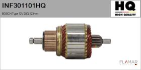 HQ INF301101HQ - INDUCIDO NUEVO BOSCH Type 12V 28G 123,00mm