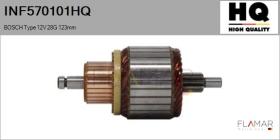 HQ INF570101HQ - INDUCIDO NUEVO BOSCH Type 12V 28G 123,00mm
