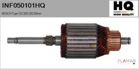 HQ INF050101HQ - INDUCIDO NUEVO BOSCH Type 12V 28G 202,50mm