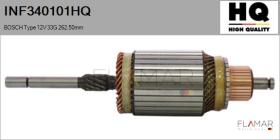 HQ INF340101HQ - INDUCIDO NUEVO BOSCH Type 12V 33G 262,50mm