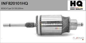 HQ INF820101HQ - INDUCIDO NUEVO BOSCH Type 12V 33G 263,00mm