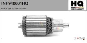 HQ INF940601HQ - INDUCIDO NUEVO BOSCH Type 24V 29G 174,50mm