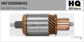HQ INF920006HQ - INDUCIDO NUEVO DELCOREMY Type 12V 21G 196,00mm