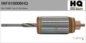 HQ INF610006HQ - INDUCIDO NUEVO DELCOREMY Type 12V 25G 394,00mm