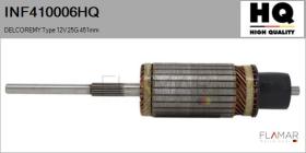 HQ INF410006HQ - INDUCIDO NUEVO DELCOREMY Type 12V 25G 451,00mm